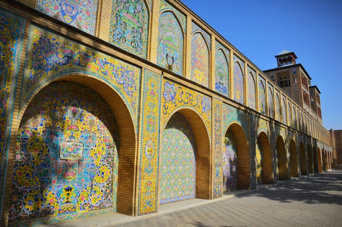 Cities in Iran: The Golestan Palast in Tehran