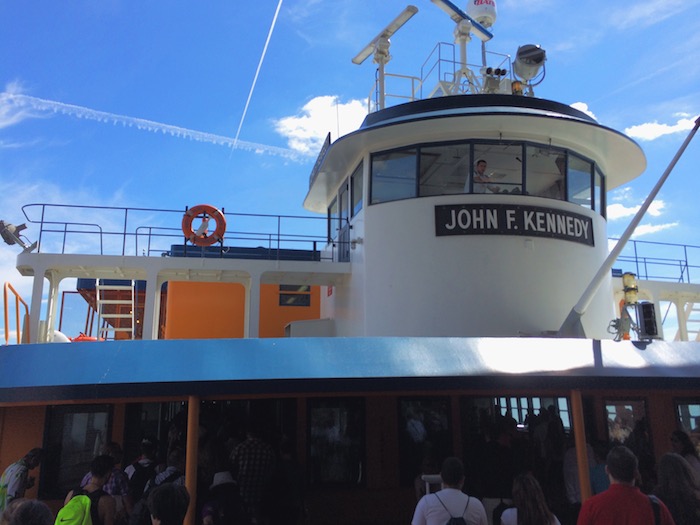 Führerhäuschen der Staten Island Ferry