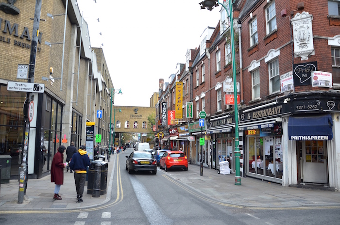 Walk down the Brick Lane when you look for streetart in London