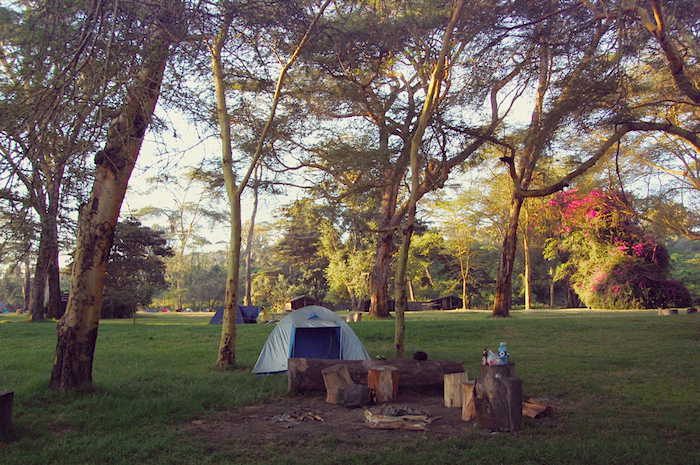 Campingplatz am Lake Naivasha