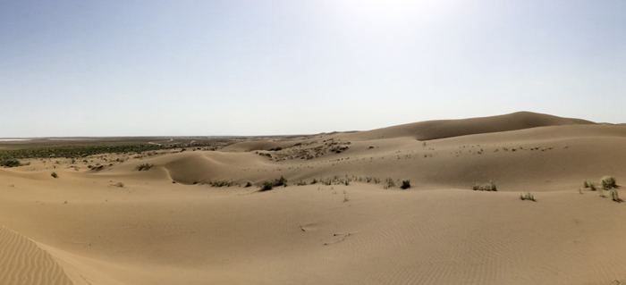 Die Wüste Dasht e Kavir im Iran