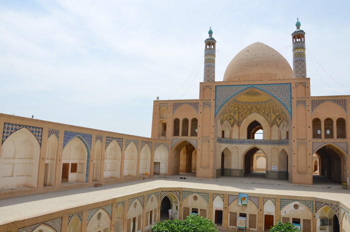 Hte Agha Bozorg mosque in Kachen, one the nicest Cities in Iran