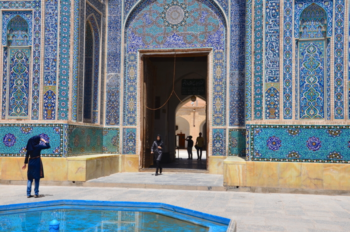 Eine Moschee in Yazd gehört zu den tollsten Sehenswürdigkeiten im Iran