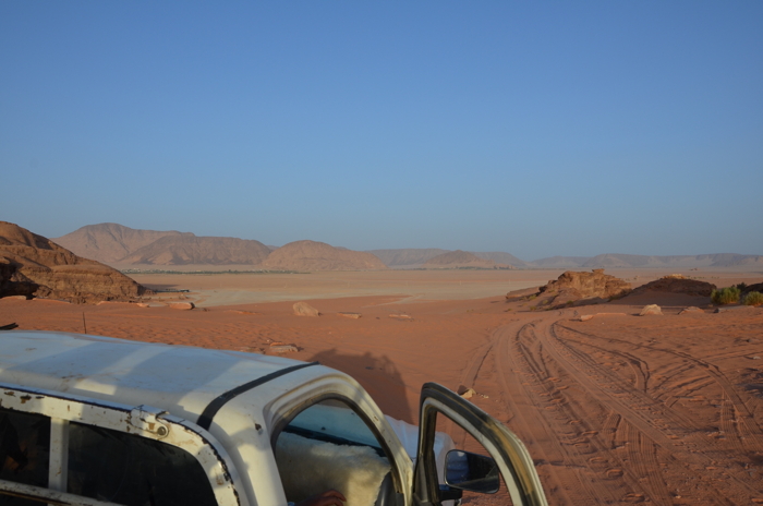 Jeep Safari im Wadi Rum Jordanien