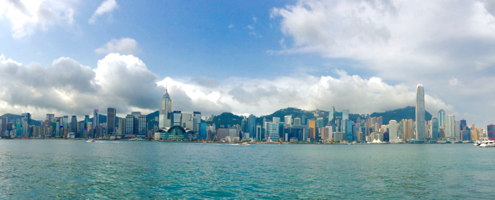 Skyline von Hongkong