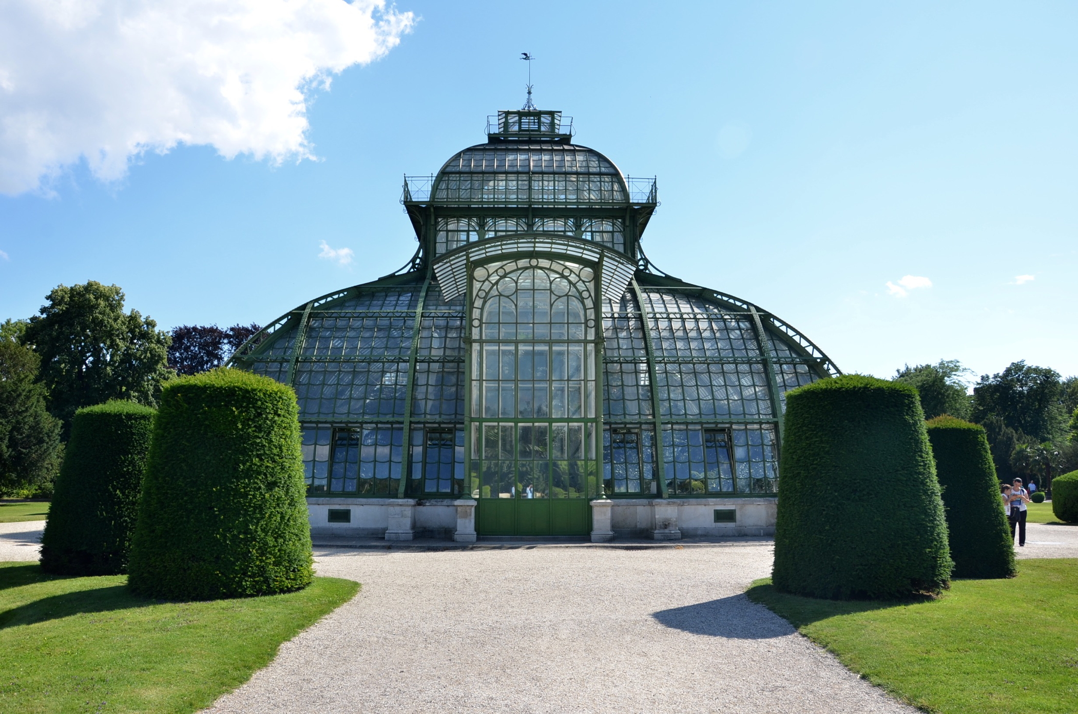 Schloss Schönbrunn und der Schlosspark sind eine der Unesco Welterbestätten