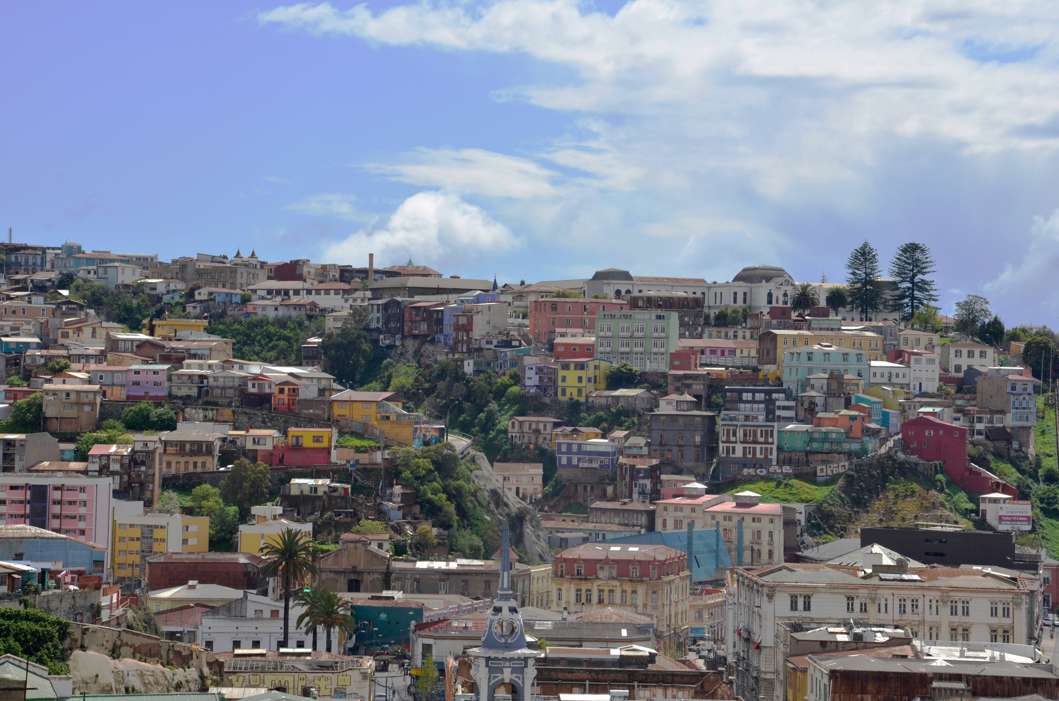 Sehenswürdigkeiten Chile wie die Stadt Valparaiso